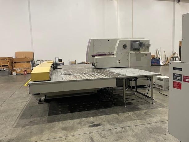 22 Ton, Murata #Motorum-2044, Servo electric turret punch, Fanuc 18i, 30 stations, 4' x8' sheet, 1999 - Image 6