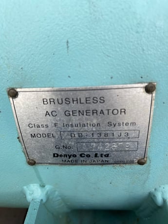 110 KW Multiquip #DCA125SSJU, trailer mounted, sound attenuated enclosure, Tier 4i, 15485 hours, 2013, $30k - Image 8