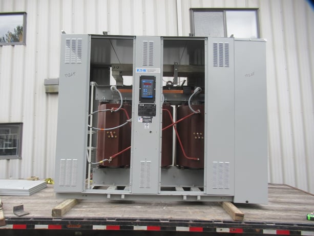 1500 KVA 13200 Primary, 480 Secondary, Eaton, 3 phase, dry type substation transformer - Image 1