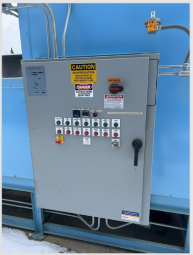 24" width x 19" H Lewco Industrial 350 Deg. Electric Belt Conveyor Oven - Image 3