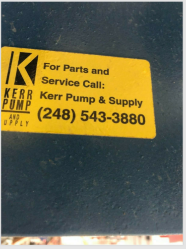 Kerr Stainless Steel Pump, Size 4 MD, 650 GPM, 9-1/2" IMP - Image 1