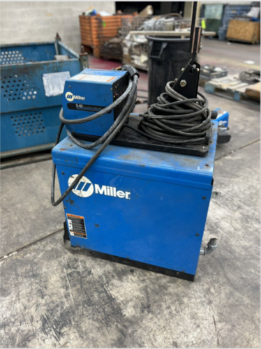 Miller #Deltaweld-302, MIG Welder Package w/ Wire Feeder, 230/460/575, Tested - Image 1