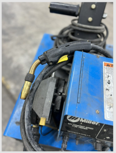 Miller #Deltaweld-302, MIG Welder Package w/ Wire Feeder, 230/460/575, Tested - Image 7