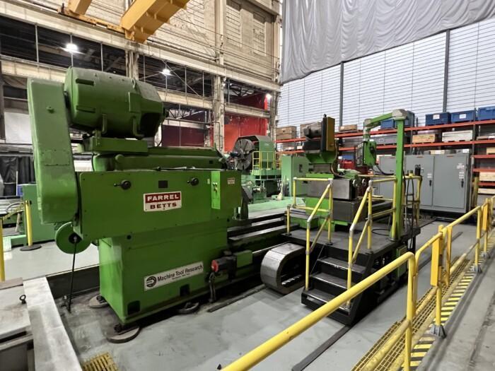 56" x 240" Farrel-Betts, lathe w/live spindle & C-Axis, Fanuc 0iTD, rebuilt & retrofit 2015 - Image 6