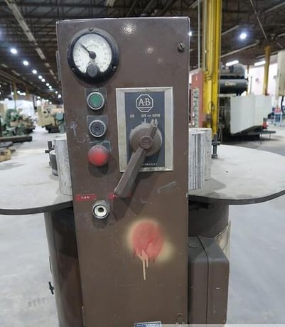 24" Speedlap #24BTW", timer, water cooled, (4) 9" retaining rings, extra lapping plates & tooling - Image 10