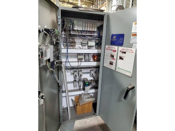 4-Gun Flatline Spray System, Deimco/Blasdel #Custom, 60" wide oven, 1-3/4" part height capacity, 84" width x - Image 8