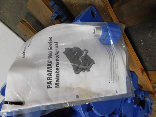40 HP @ 1750 RPM, Sumitomo #PHA9035P3 Paramax 9000 gear reducer, 34.38 ratio, new - Image 8