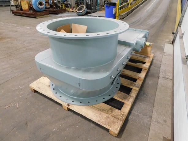 36" Schenck #36-RR-VB-SP, process bunker outlet valve, new - Image 4