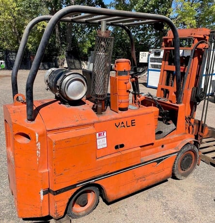 12000 lb. Yale #L51F-120-CBS, LP Forklift, 48" fork length, S/N Ah 100214 - Image 3
