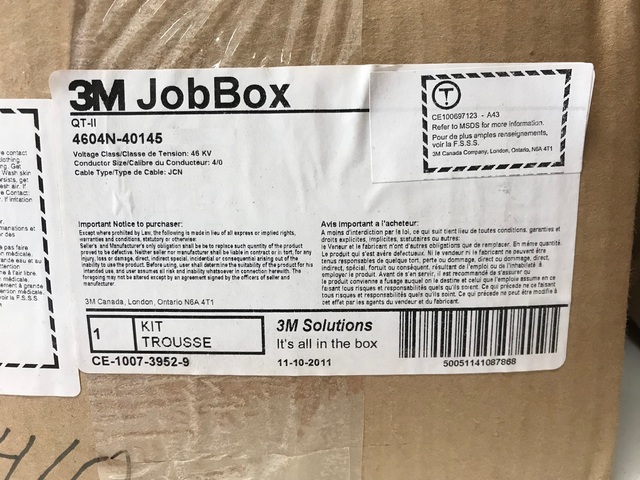 3M termination & splice kits, new - Image 4