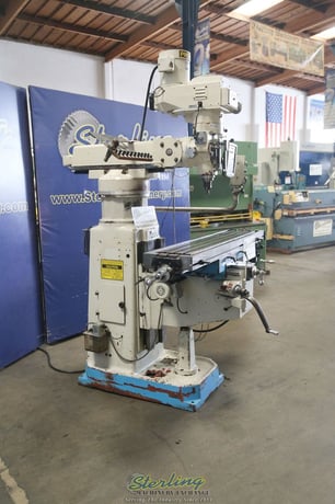Promecam, Milling Machine, 12" x58" table, 8" riser, 2 HP, 2 Axis Dro, Table Power Feed, Lube Pump, Spray Mist - Image 3