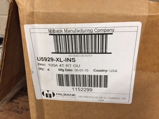 Milbank 150A & 200A with 3 sockets, 150A with 4 sockets meter bases, new - Image 4