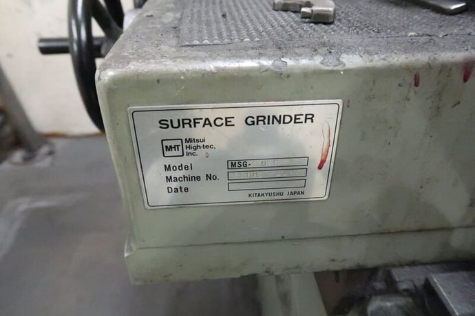 8" x 18" Mitsui High-Tech High-Precision #MSG-205MH, Optidress microscopic dresser, digital read out, chuck - Image 3