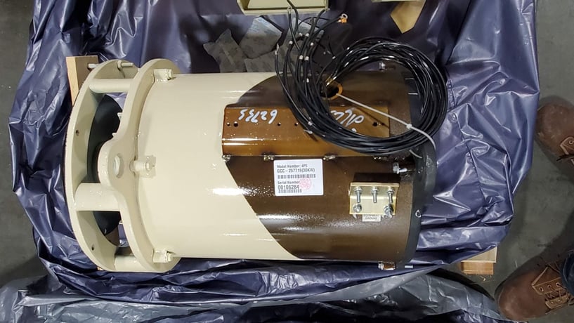 30 KW, 1800 RPM, Kohler #GCC-257719, generator end, 12 lead, 120/208/240/416/480 Volts, new surplus, 2018 (30 - Image 8
