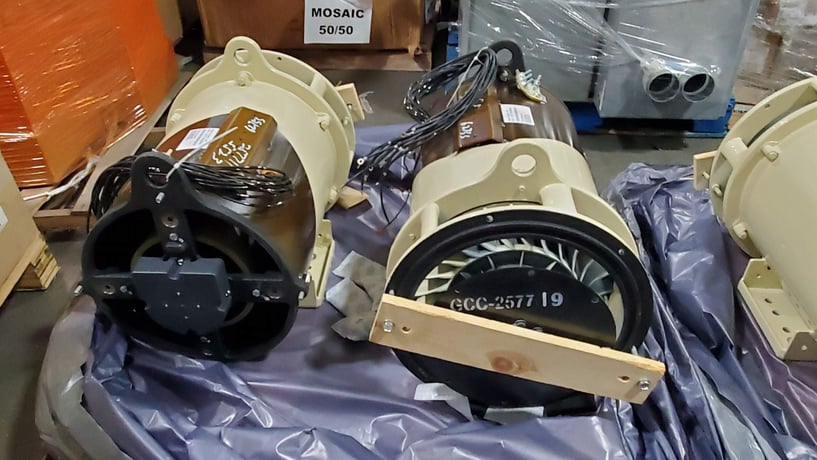 30 KW, 1800 RPM, Kohler #GCC-257719, generator end, 12 lead, 120/208/240/416/480 Volts, new surplus, 2018 (30 - Image 10