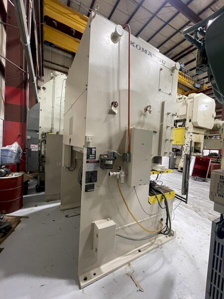 150 Ton, Komatsu #OBW150-2, double crank mechanical press, 7.87" stroke, 23.68" Shut Height, 1987 - Image 5