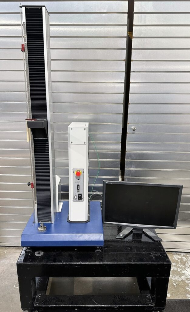 1125 lbf. (5kN) Frank Bacon #FB-EMS-TT, Single Column Tension and Compression Testing Machine with Precision - Image 5