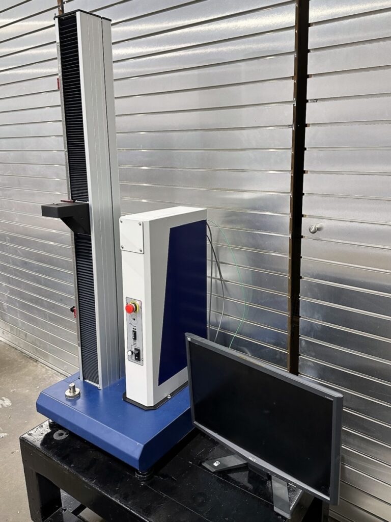 1125 lbf. (5kN) Frank Bacon #FB-EMS-TT, Single Column Tension and Compression Testing Machine with Precision - Image 6