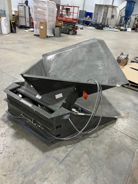 NBE #29-950 Dual Bag Floor-Level Bulk Container Tilters - Image 3