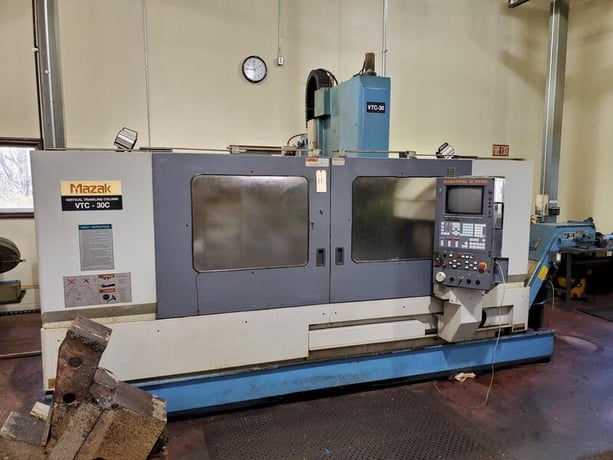 Mazak #VTC-30, CNC vertical machining center, 24 automatic tool changer, 65.4" X, 29.9" Y, 29.9" Z, 10000 - Image 1