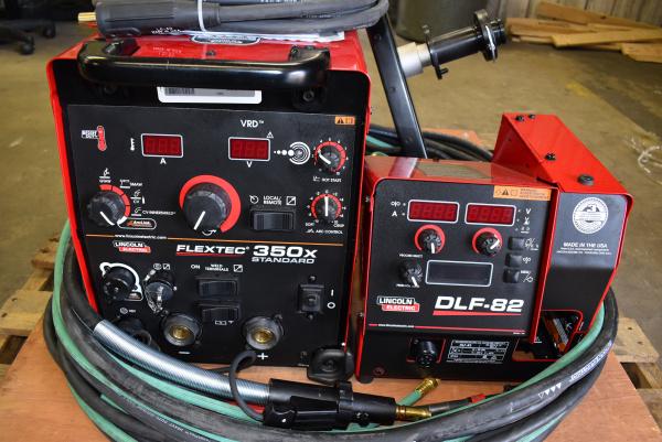 Lincoln #FlexTec-350X, Multi-Process Welding Package, Lincoln DLF-82 Wire Feeder, 3 Year Warranty - Image 2
