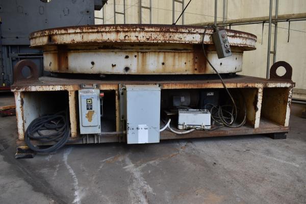150000 lb. Floor Turn Table, 120' ' Table w/Center Thru Hole, 460 Volt, 5 HP, Hand Pendant Controller - Image 5