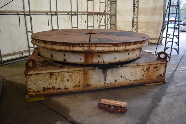 150000 lb. Floor Turn Table, 120' ' Table w/Center Thru Hole, 460 Volt, 5 HP, Hand Pendant Controller - Image 6