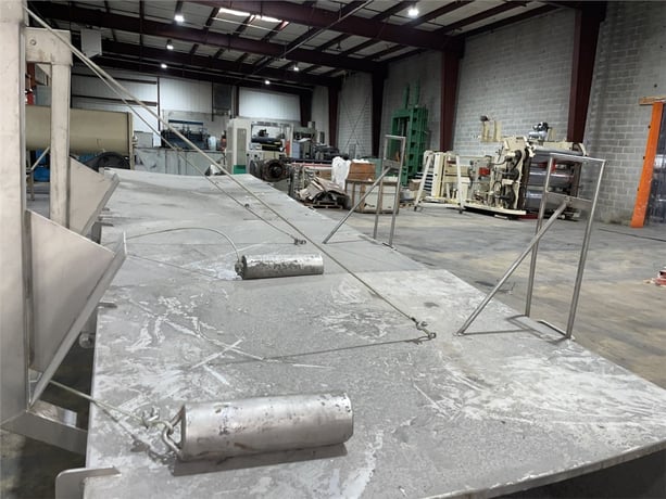 24" diameter x 20' 6" long, Wolfking, Stainless Incline Screw Conveyor, 3/8" Flights Paced 18" Apart, 9" - Image 10