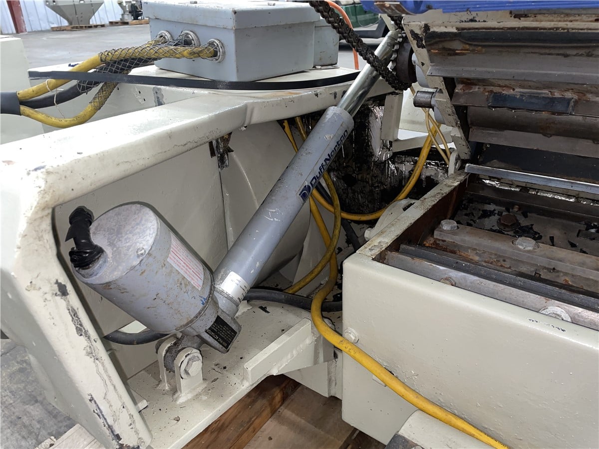 7" x 55" Conair Wortex #UP-755, Under the Press Granulator, 10 HP, Paddle Roll Feed, 1993 - Image 5