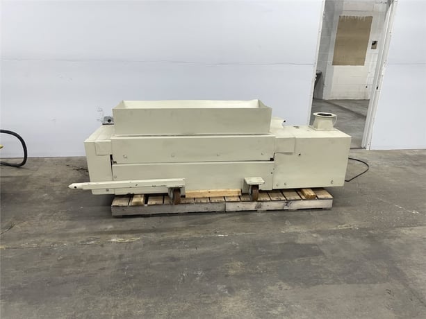 7" x 55" Wortex #UP-755, Under the Press Granulator, 10 HP, Paddle Roll Feed, 1988 - Image 1