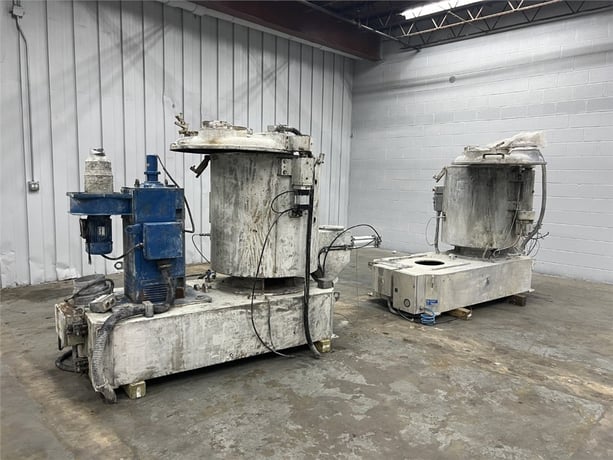 500 liter Lugi Bandera #I250/0082, High Intensity Mixer, 115 Kw, 8" Discharge, 65" x 120" x 70" High, 1999 - Image 7