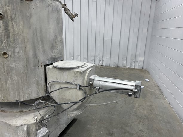 500 liter Lugi Bandera #I250/0082, High Intensity Mixer, 115 Kw, 8" Discharge, 65" x 120" x 70" High, 1999 - Image 10