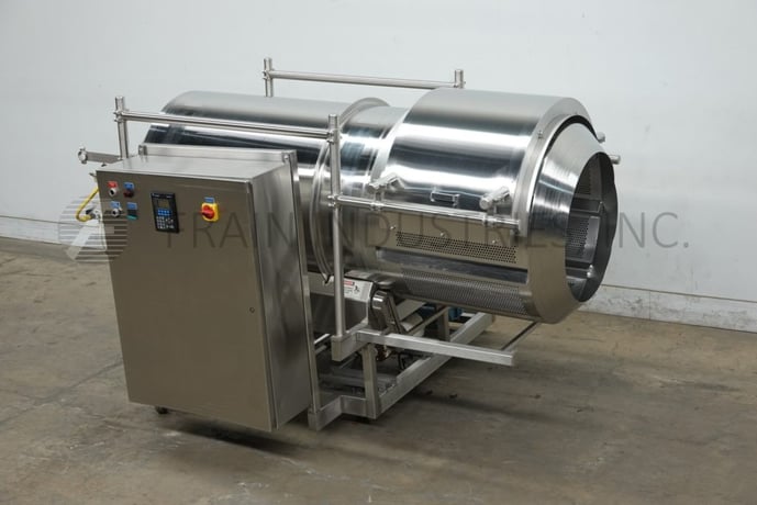 Spray Dynamic #Soft-Flight, 38" OD Stainless Steel continuous motion coating drum, 38" ID x 99" long coating - Image 5