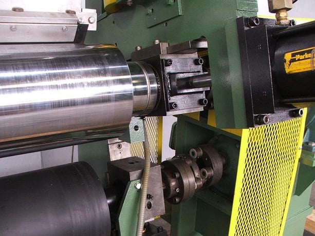 Waldron / Ross Air Systems 60" reverse roll coating station, 3 roll system, 1995 - Image 5