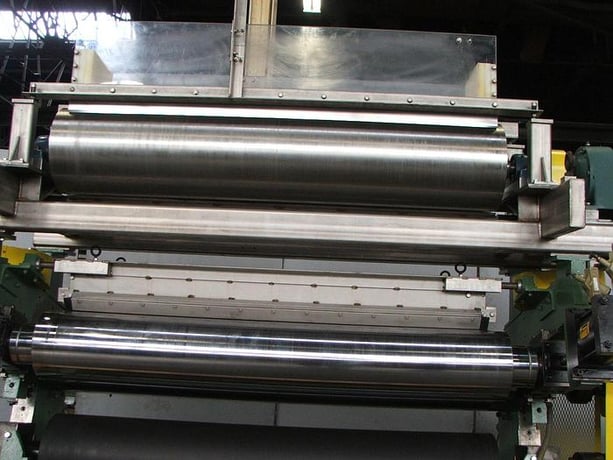 Waldron / Ross Air Systems 60" reverse roll coating station, 3 roll system, 1995 - Image 6