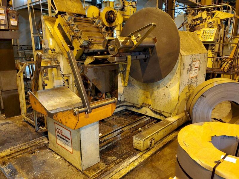 30" x .25" Coe Press Equipment #CPTR-PO-15030, Servo Feed-line, 15000 lb. capacity - Image 1