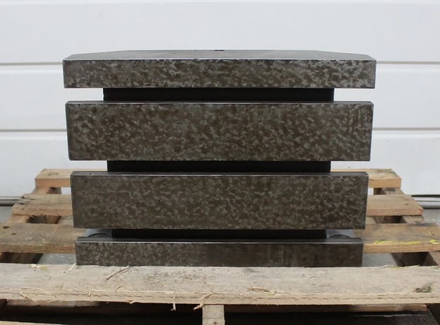 16.5" x 12" x 12" Devleig #B-286, angle plate - Image 3