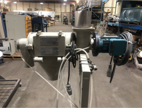 Rotary Powder Coating Siev, KEK #250, w/ Cart & Pneumatic Controls, Tested - Image 3