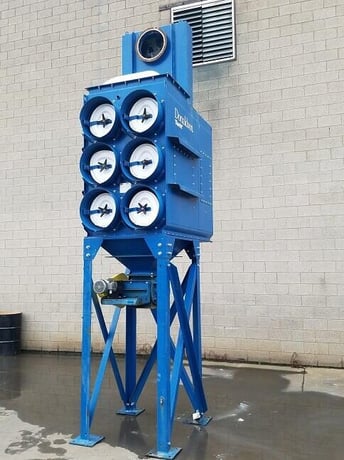 4000 cfm Donaldson #DFE3-6, cartridge dust collector, 1524 sq.ft. filter media, (6) cartridge filters - Image 2