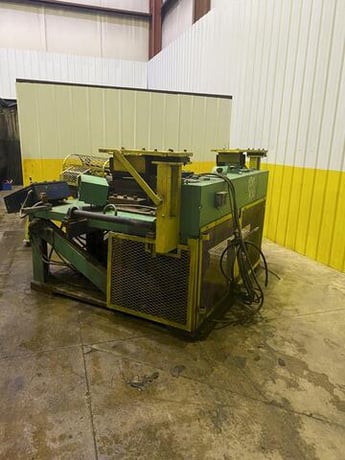 100 Ton, Hydraulic cambering press, powered sweep bender - Image 4