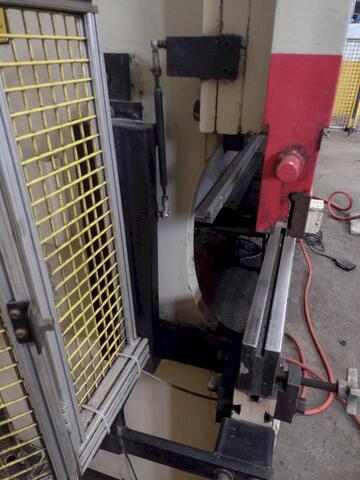 90 Ton, Cincinnati #90CB6, CNC hydraulic press brake, 8' overall, 78" between housing, 8" stroke, 7" throat - Image 9