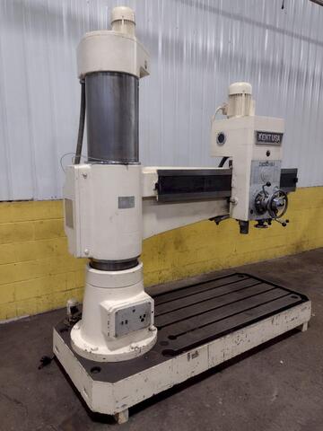 5' -13" Kent #KRD3050, radila drill, 22" vertical travel, powered elevation - Image 3