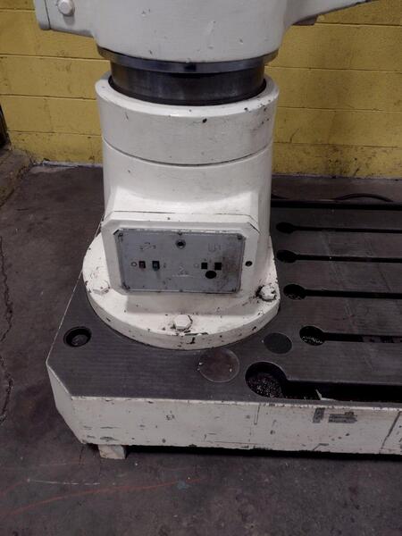 5' -13" Kent #KRD3050, radila drill, 22" vertical travel, powered elevation - Image 7