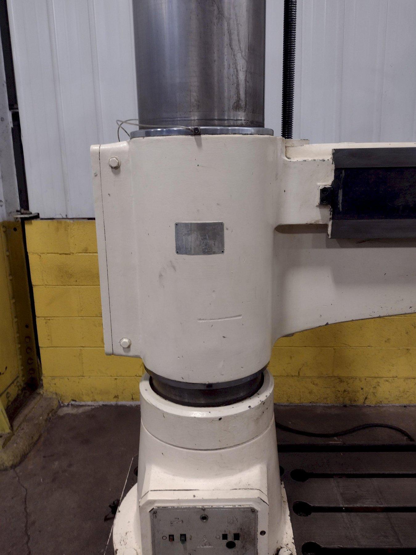 5' -13" Kent #KRD3050, radila drill, 22" vertical travel, powered elevation - Image 8