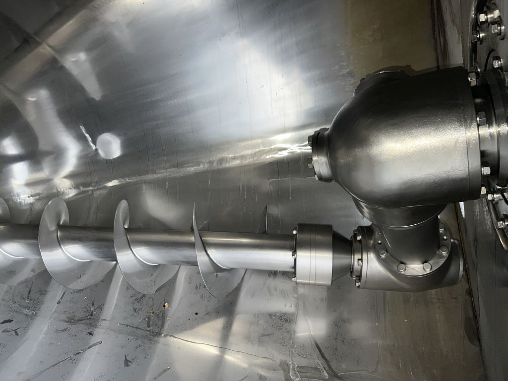 50 cu.ft. Nauta mixer, Stainless Steel, 6' diameter x 8' cone, 10 HP - Image 6
