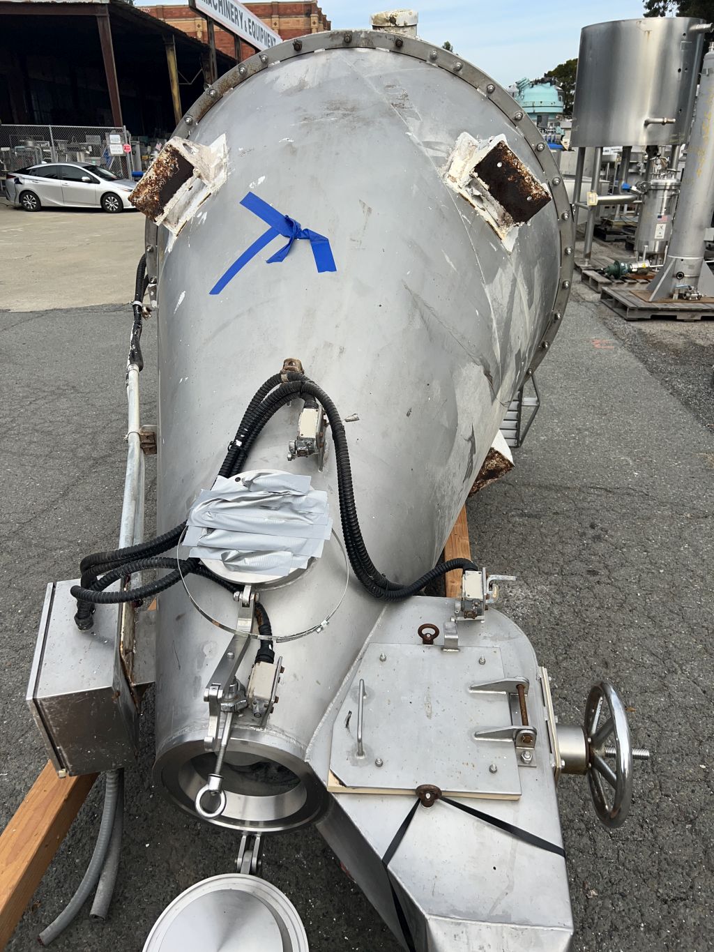 50 cu.ft. Nauta mixer, Stainless Steel, 6' diameter x 8' cone, 10 HP - Image 8