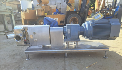 Alfa Laval #SRU5-168LS, 3" Stainless Steel positive displacement pump, 15 HP, 1775 RPM - Image 3