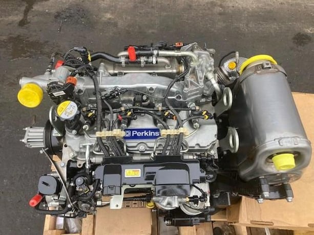 80 HP Perkins #854F-E34T, Engine Assembly, S/N 001351W, 2013 - Image 1