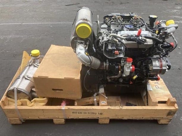 80 HP Perkins #854F-E34T, Engine Assembly, S/N 001351W, 2013 - Image 2