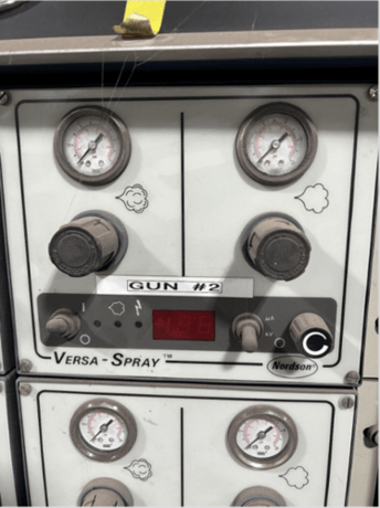 Automatic 12 gun, Nordson #Versa-Spray - Image 2